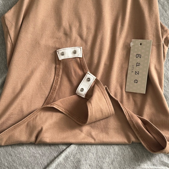 GAZE Light Brown Bodysuit - Picture 4 of 6